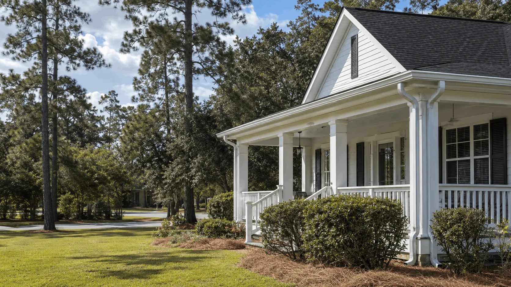 Older Vernon property with original eave and roofline detail