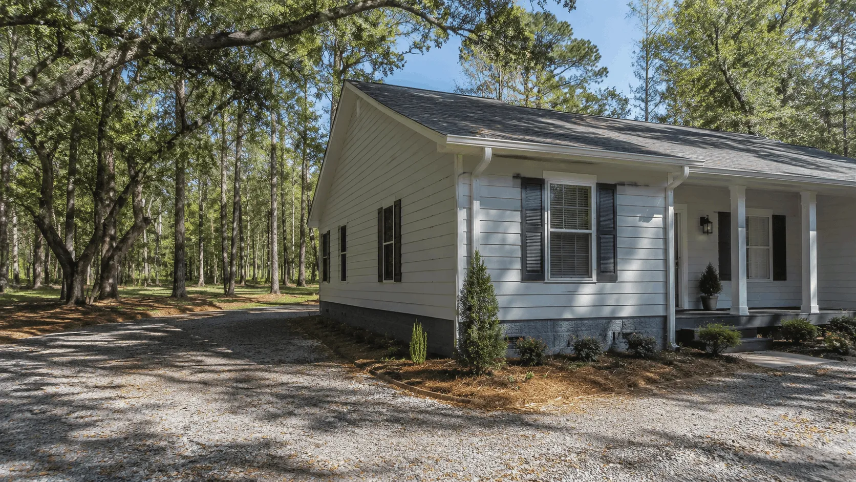 Northern Walton County community with residential rooflines